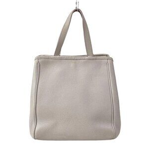 CELINE Small Folded Cabas Light Purple Grained Calfskin Tote Bag